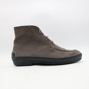 Tod's Boot Women's Size EU 40 Brown Suede Lace Up Chukka Boots